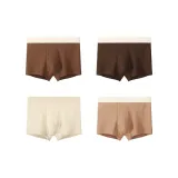 브라운+다크 커피+아이보리+카키