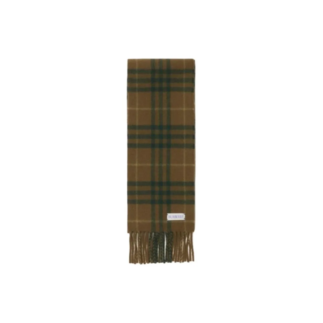 Burberry Plaid Cashmere Scarf
