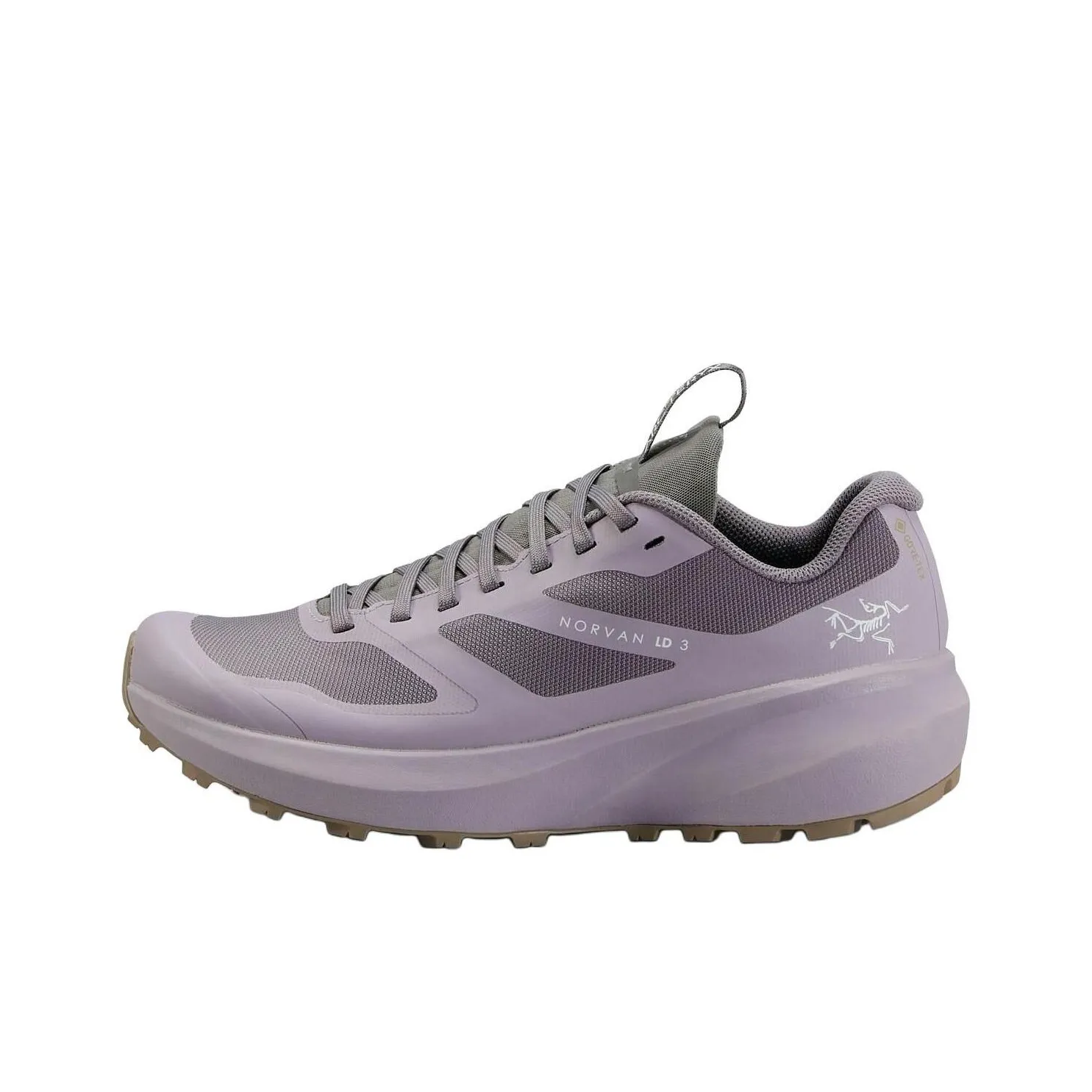 Arcteryx Norvan Slip-Resistant Low-Top Running Shoes Women's Gray Purple