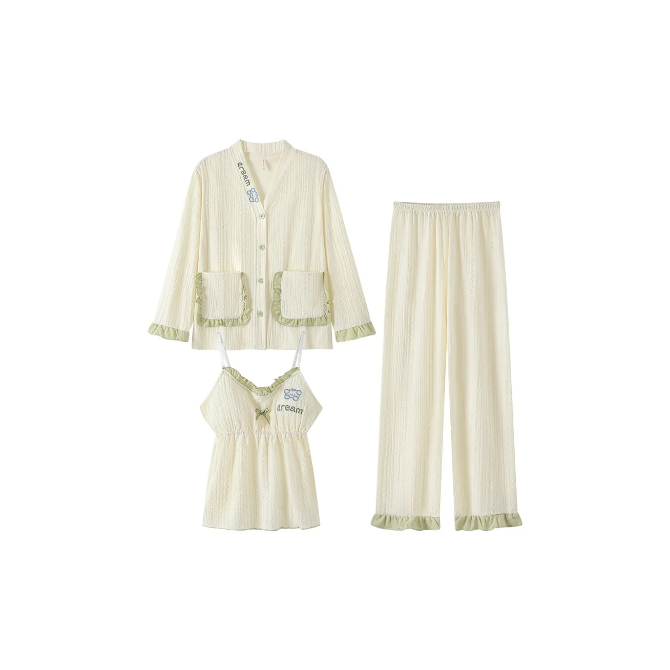 Maultiay Pajama Set Women's Green