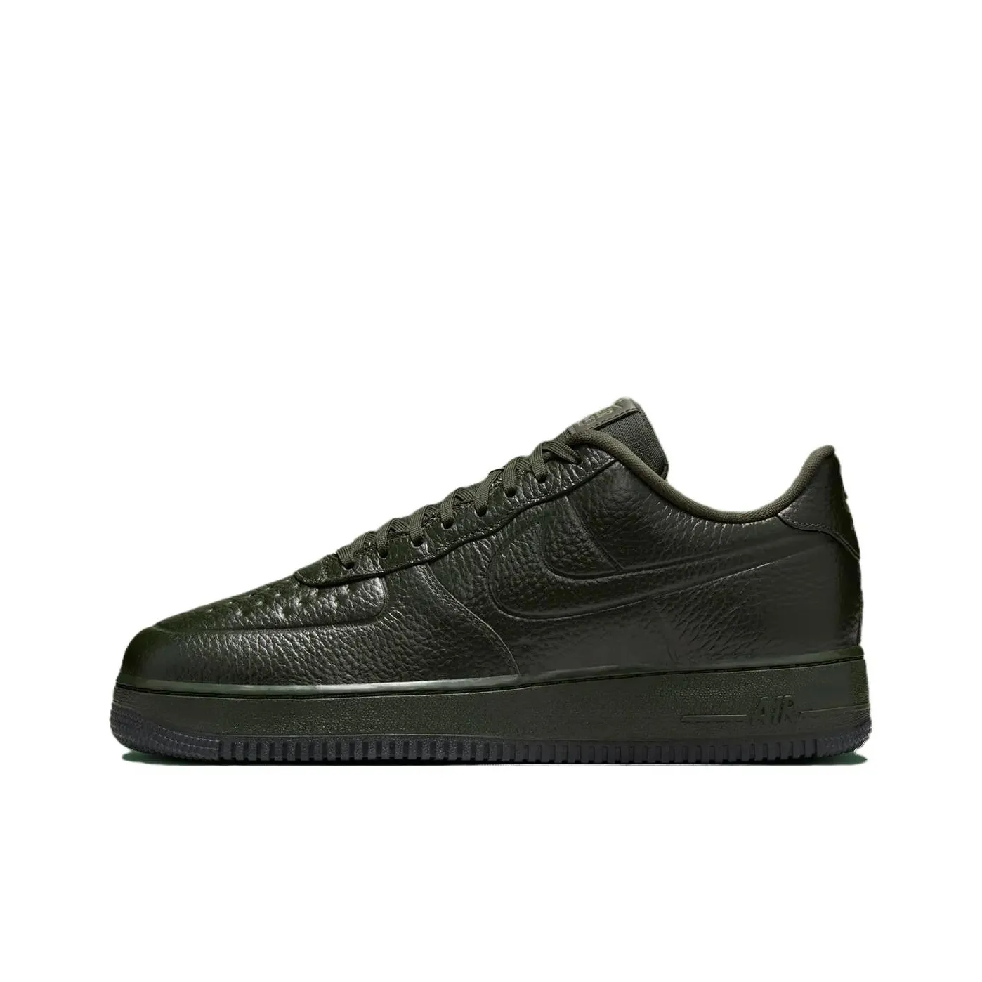 Nike Air FORCE 1 Slip-on Устойчивый к истиранию Низкий Топ Скейтбординг Кроссовки Унисекс Оливковый