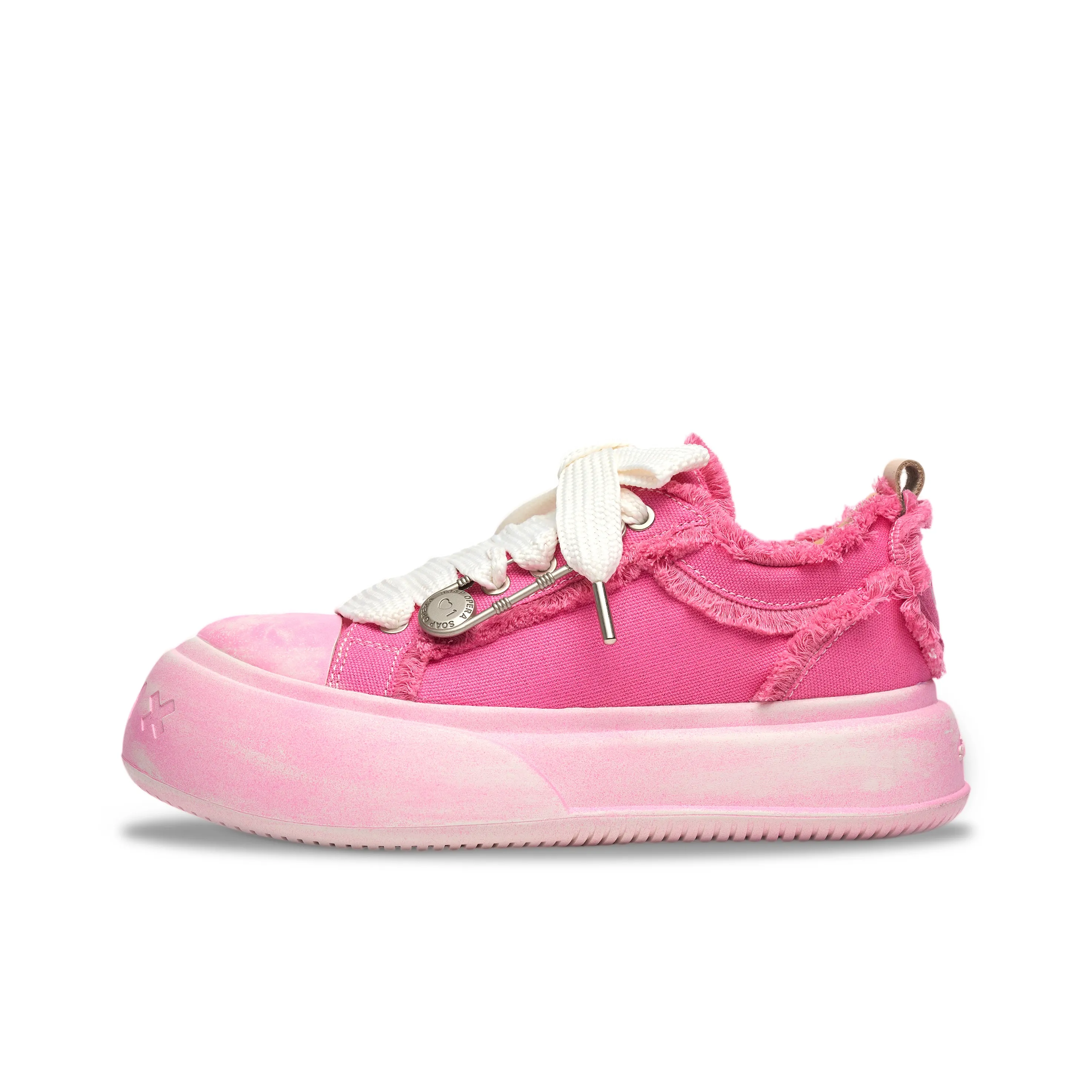 SOAP OPERA Wiping Color Series Кеды Низкий Топ PRETTY Ягода Розовый Унисекс