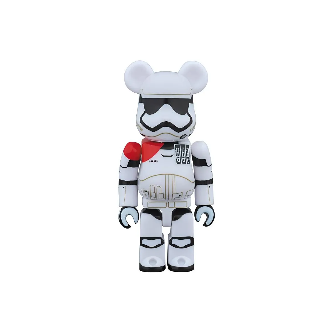 BE@RBRICK First Order Stormtrooper Officer & First Order Stormtrooper 2 Pack White