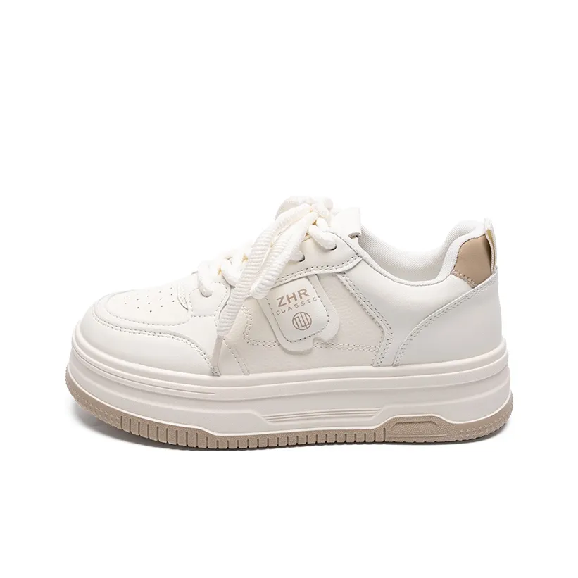 ZHR Пухлые туфли Легкий визуально увеличивает рост Кроссовки для скейтбординга Женские