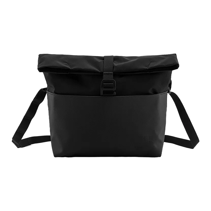 Sensi Studio Maxi Tote BASE CAMP Fabric Crossbody Bag Shoulder Bag Regular Unisex Black