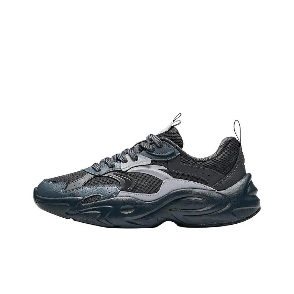 Anta Walker Cushioned Slip Resistant Low Top Casual shoes Scarpe Men's Gray