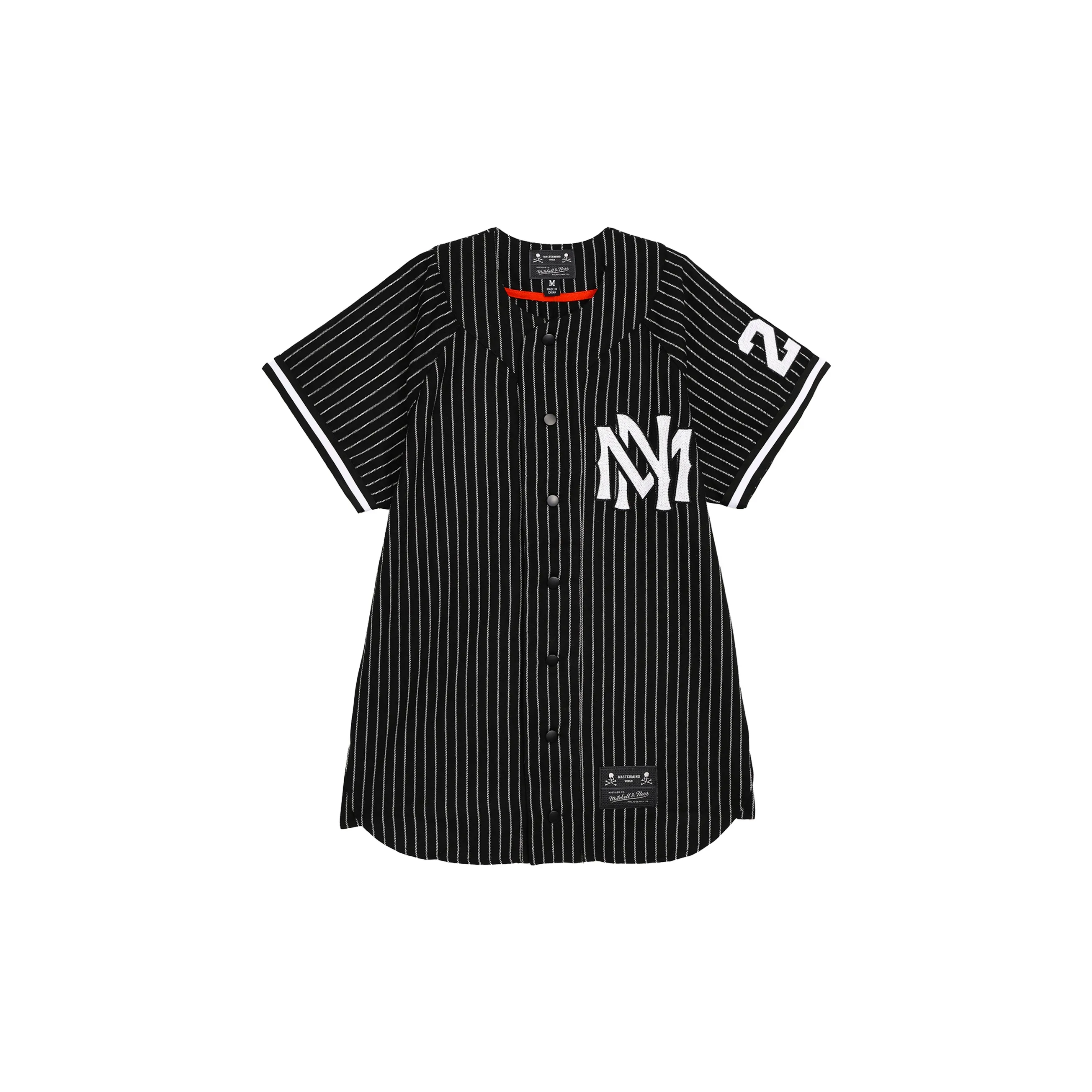 Mitchell & Ness x MASTERMIND WORLD T-Shirt Unisex Black