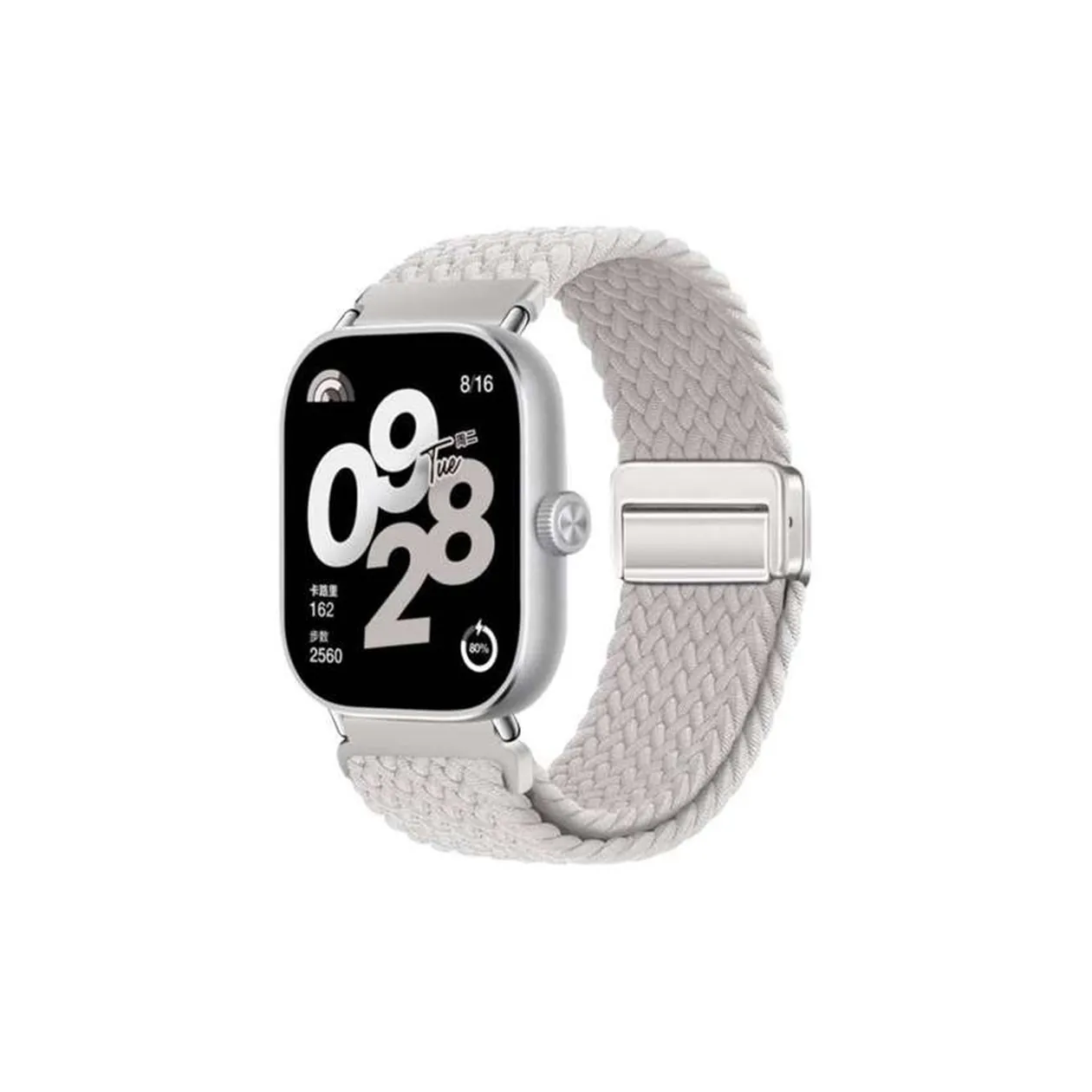 IBOANN Ремешок Красный Бежевый Совместимость Нейлон Материал