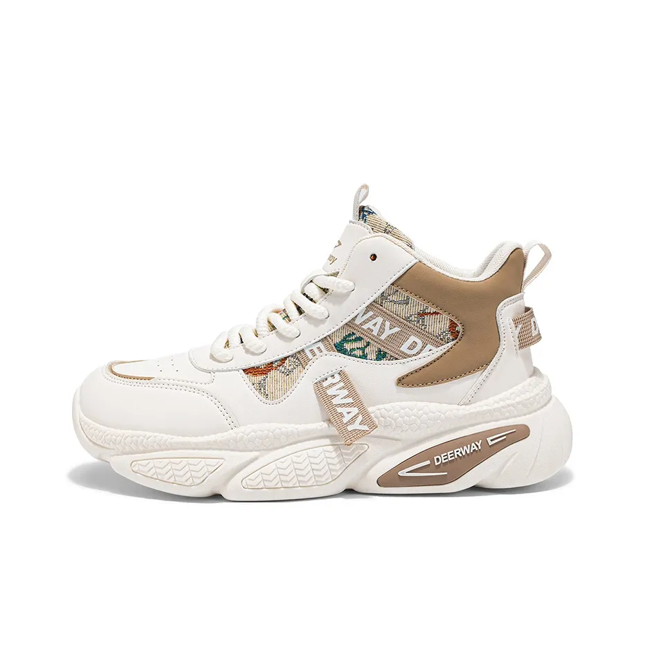 DEERWAY Амортизаторы Shock Slip-resistant High Top Повседневная обувь Мужская