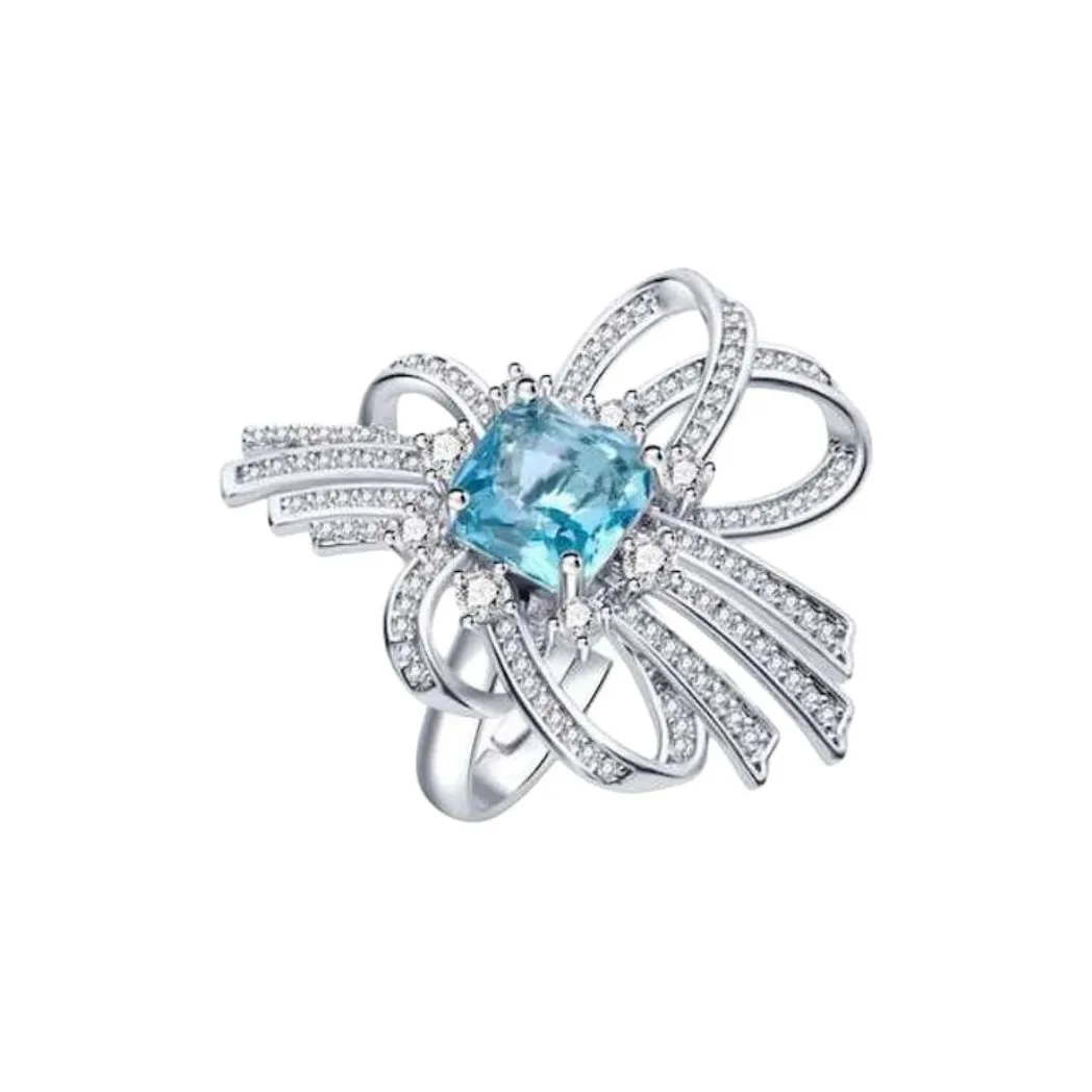 MIDNIGHT OPERA HOUSE Кольца Женские Серебристый Синий