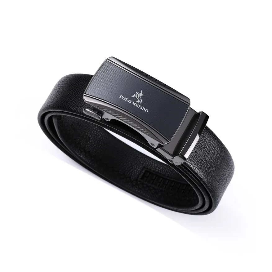 POLOMEISDO Ремень из натуральной коровьей кожи рождественский подарок мужской 3,5 см