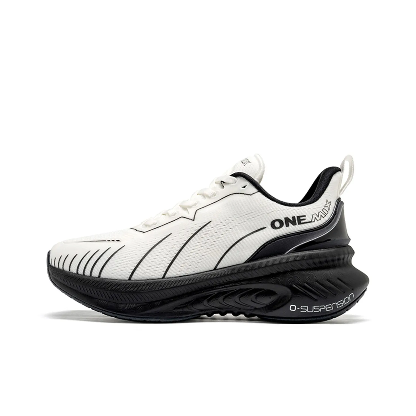 ONEMIX Shock Absorber Low Top Running Son Shoes Unisex Panda White