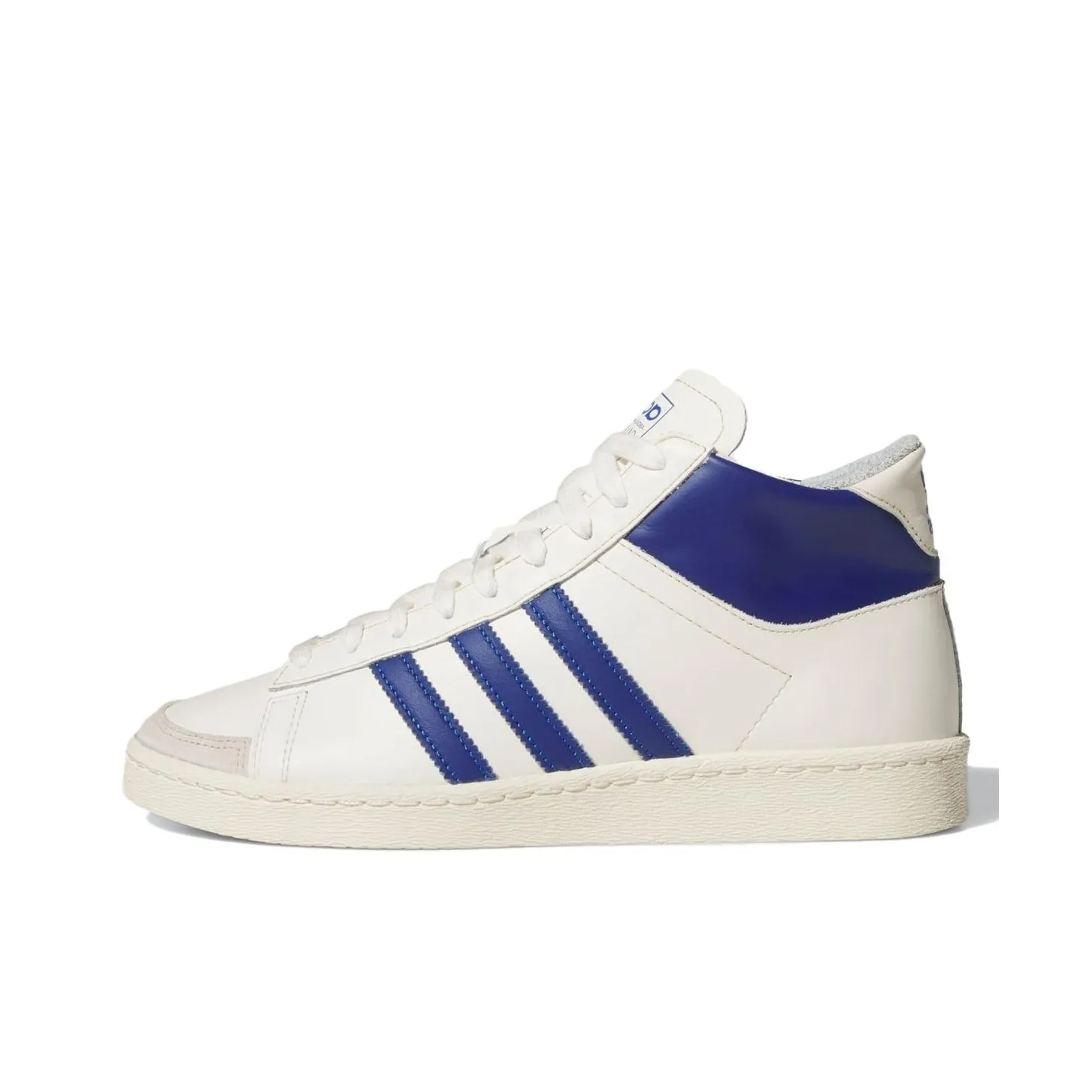 Adidas Originals Skateboard Shoes Unisex High Top White Blue