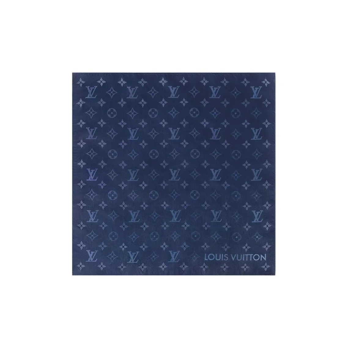 Lv Oversize Monogram Shades Pocket Square