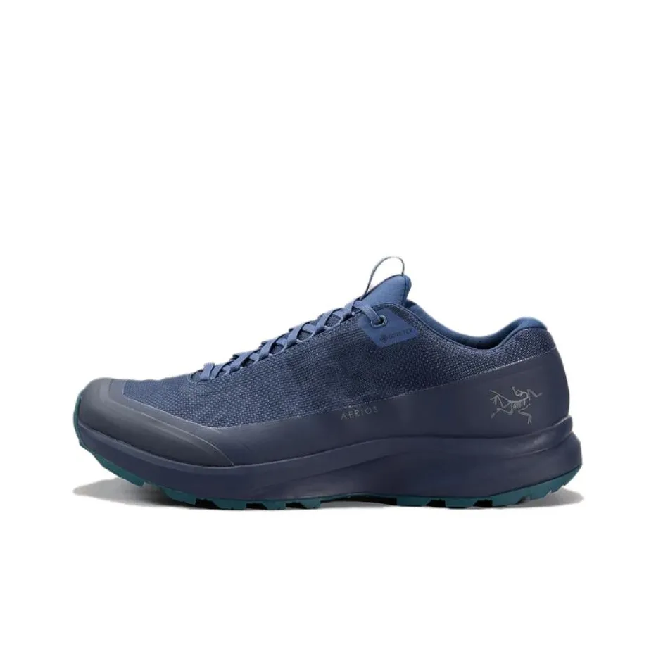 Arcteryx Aerios Slip-Resistant Waterproof Low-Top Беговые кроссовки Унисекс Синий