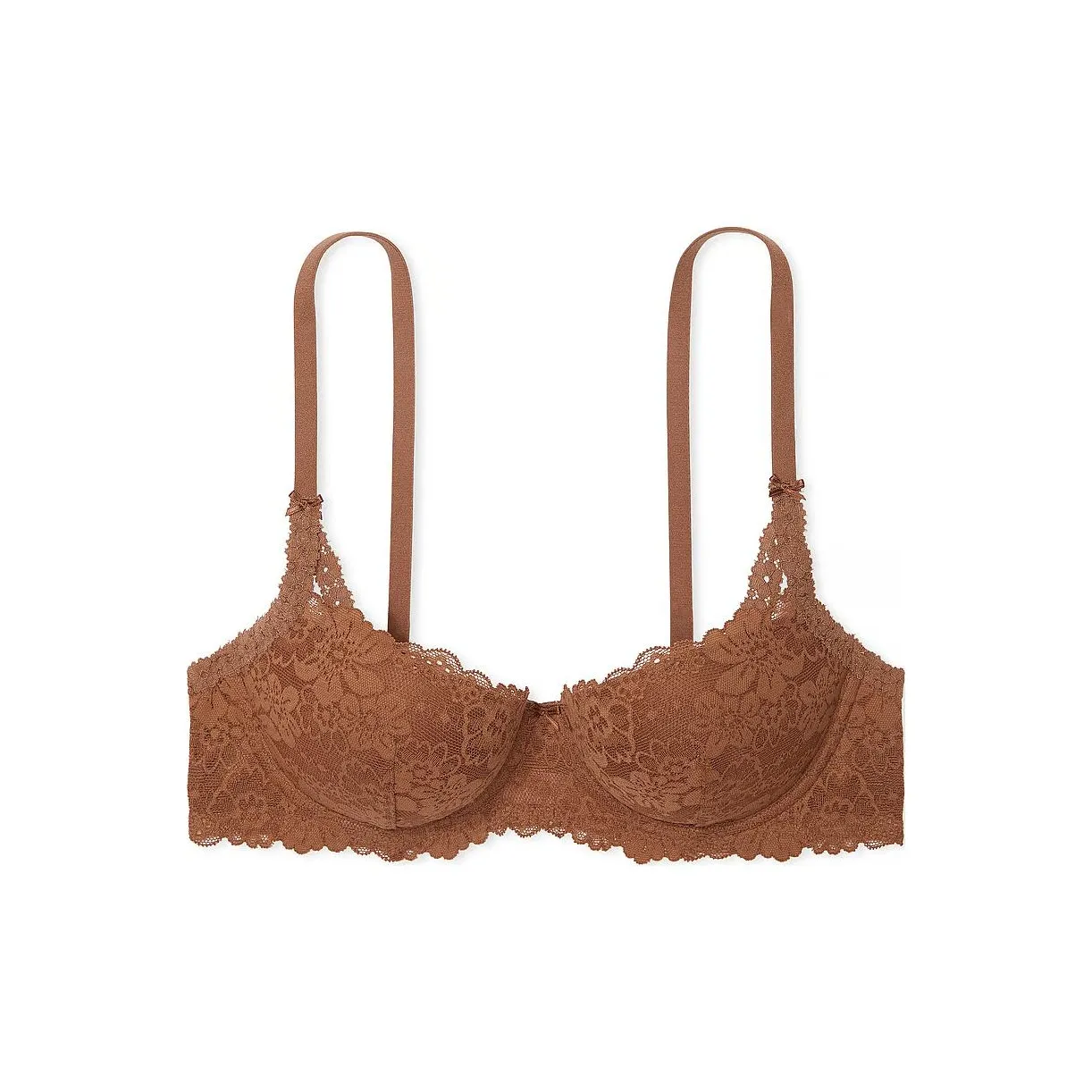 Victoria's Secret PINK Wink Push Up Balconette Bra / Caramel Bra Women's Caramel