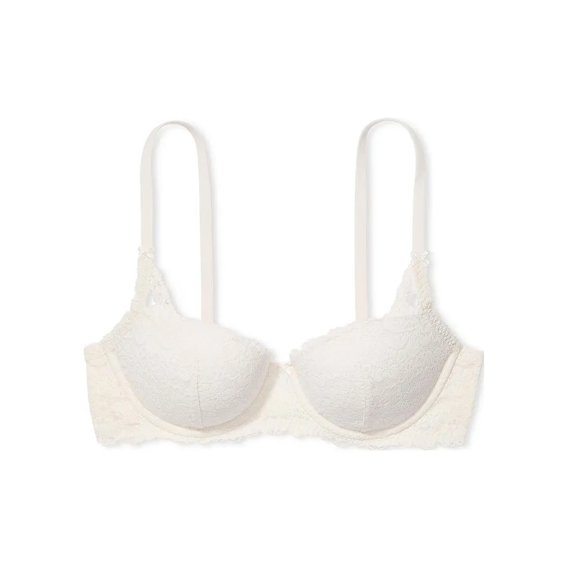 Victoria's Secret PINK Wink Push-Up Balconette Bra / Coconut White Bra Women's Coconut White