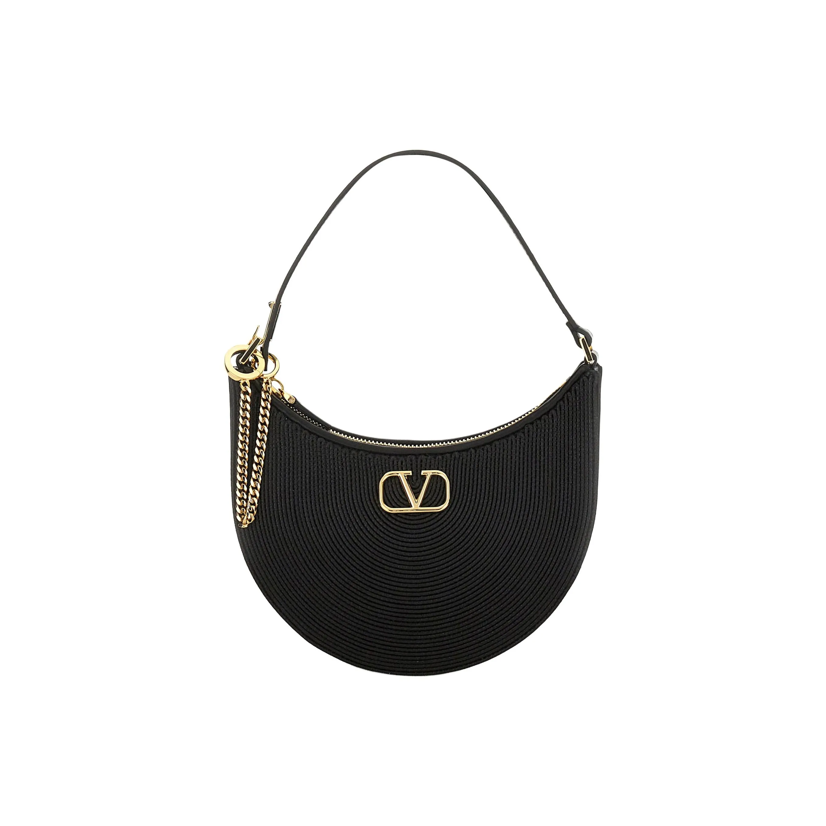 Valentino Leather Handbag, Shoulder Bag Mini Women's Black