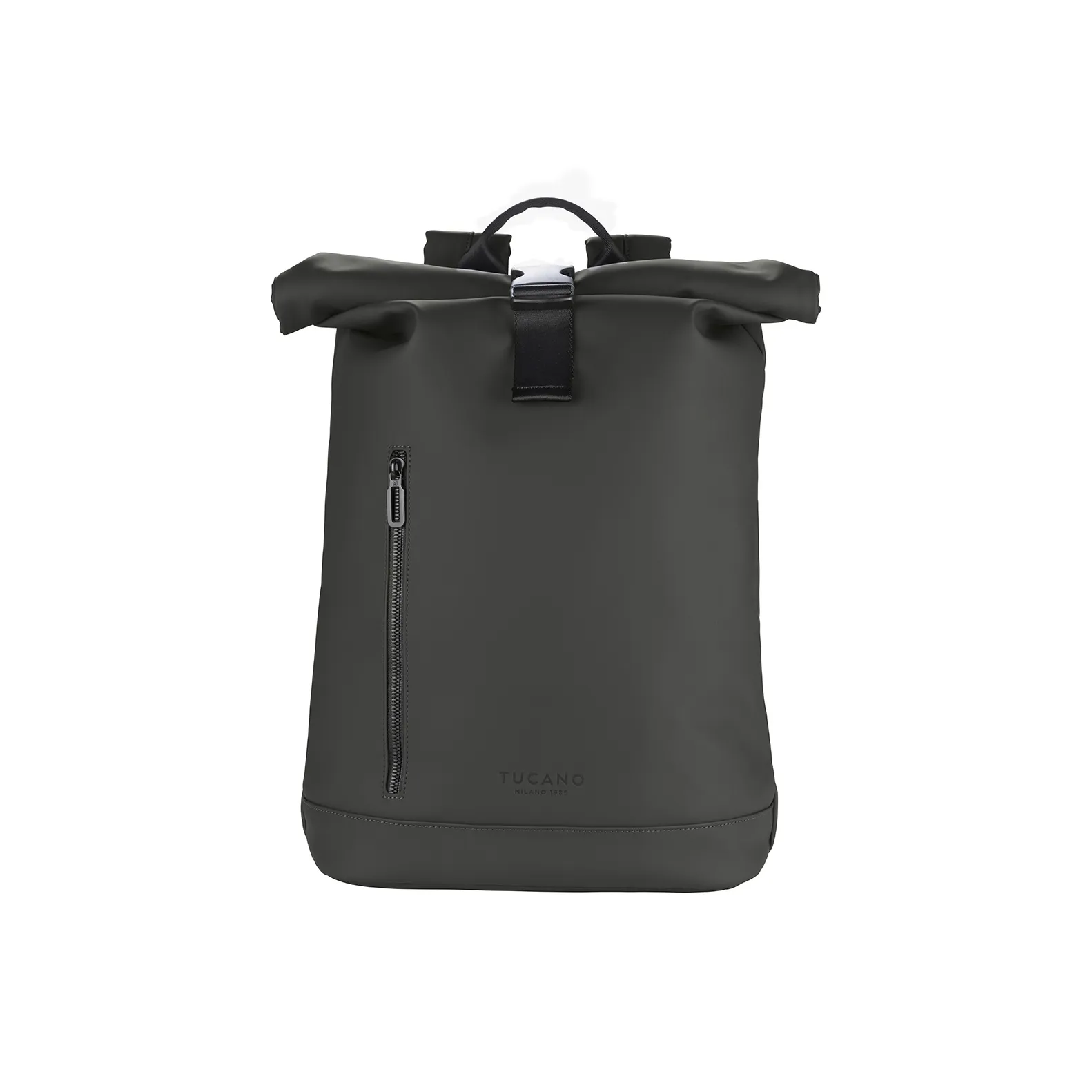 TUCANO Rubber GOMMO ROLLTOP Casual Backpack Regular Unisex Black/Olive Green/Navy Blue