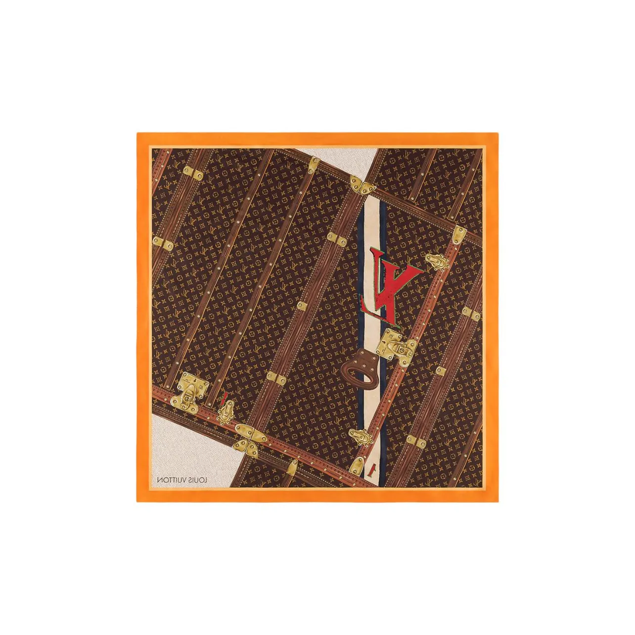 LOUIS VUITTON Time Trunk Square 90