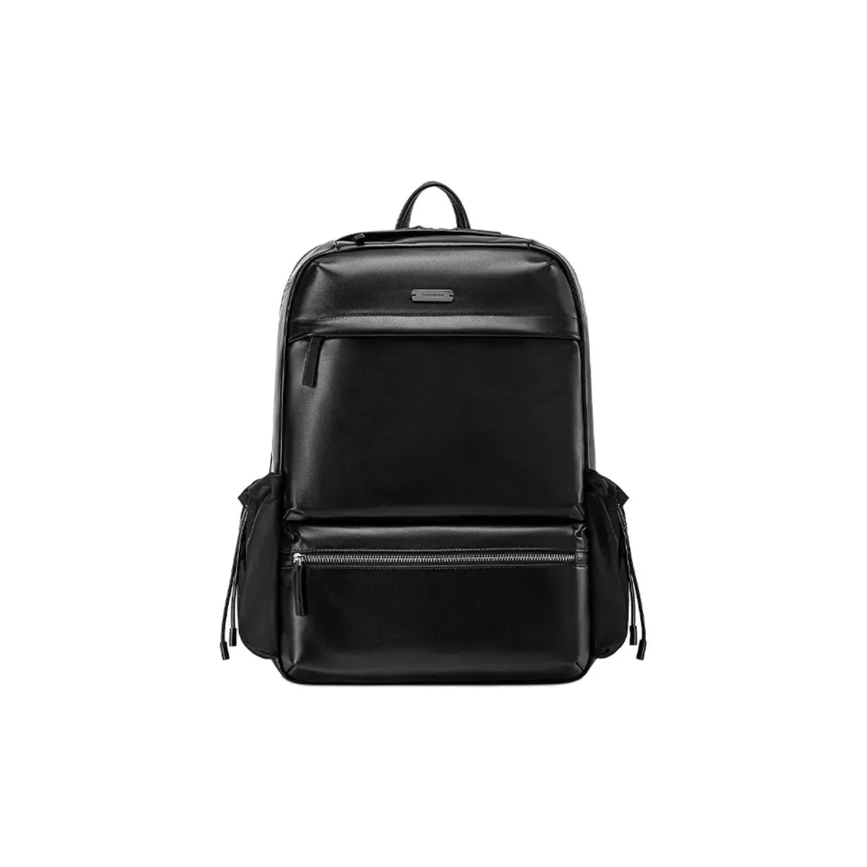 SAMSONITE Рюкзак из коровьей кожи мужской черный