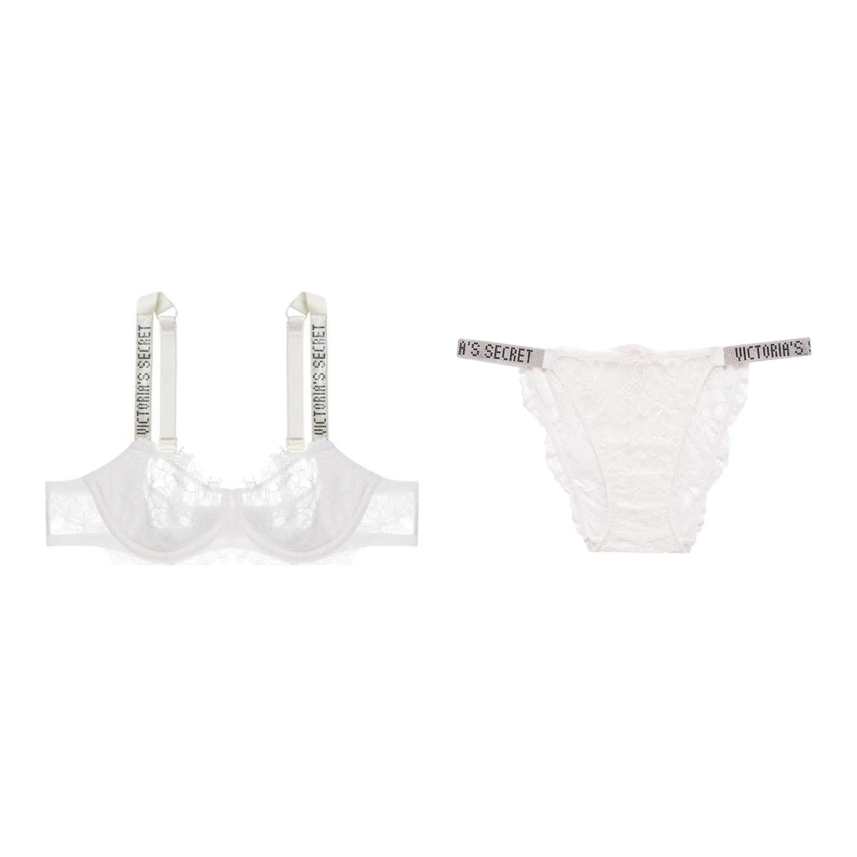 Victoria's Secret Underwear Set Women's White