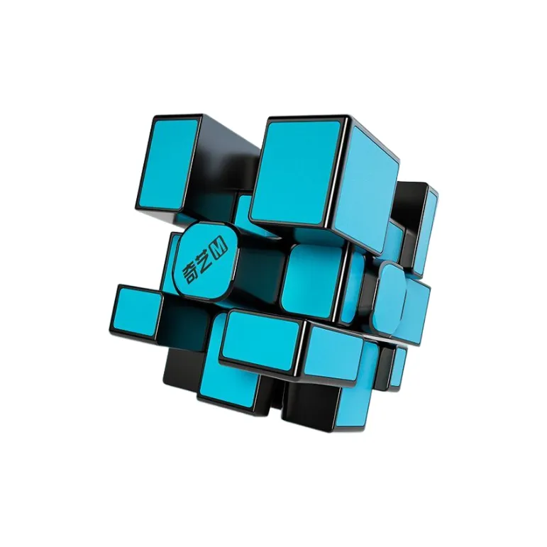 Qiyi Глянцевый Colorful Фарфор 3-й Магнитный Кубик Рубика 3-й Магнитный Пав Нерегулярная форма 3-й Гладкий Кубик Рубика