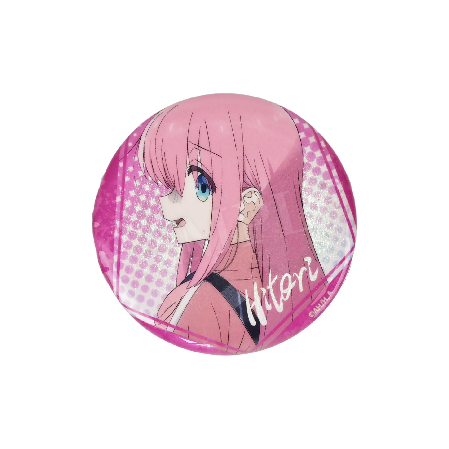 BOOM COMIC Хитори Гото Ниджика Иджичи Рё Ямада Икуё Кита Bocchi the Rock! Мелкие блестки Серебряный Волосы Значки