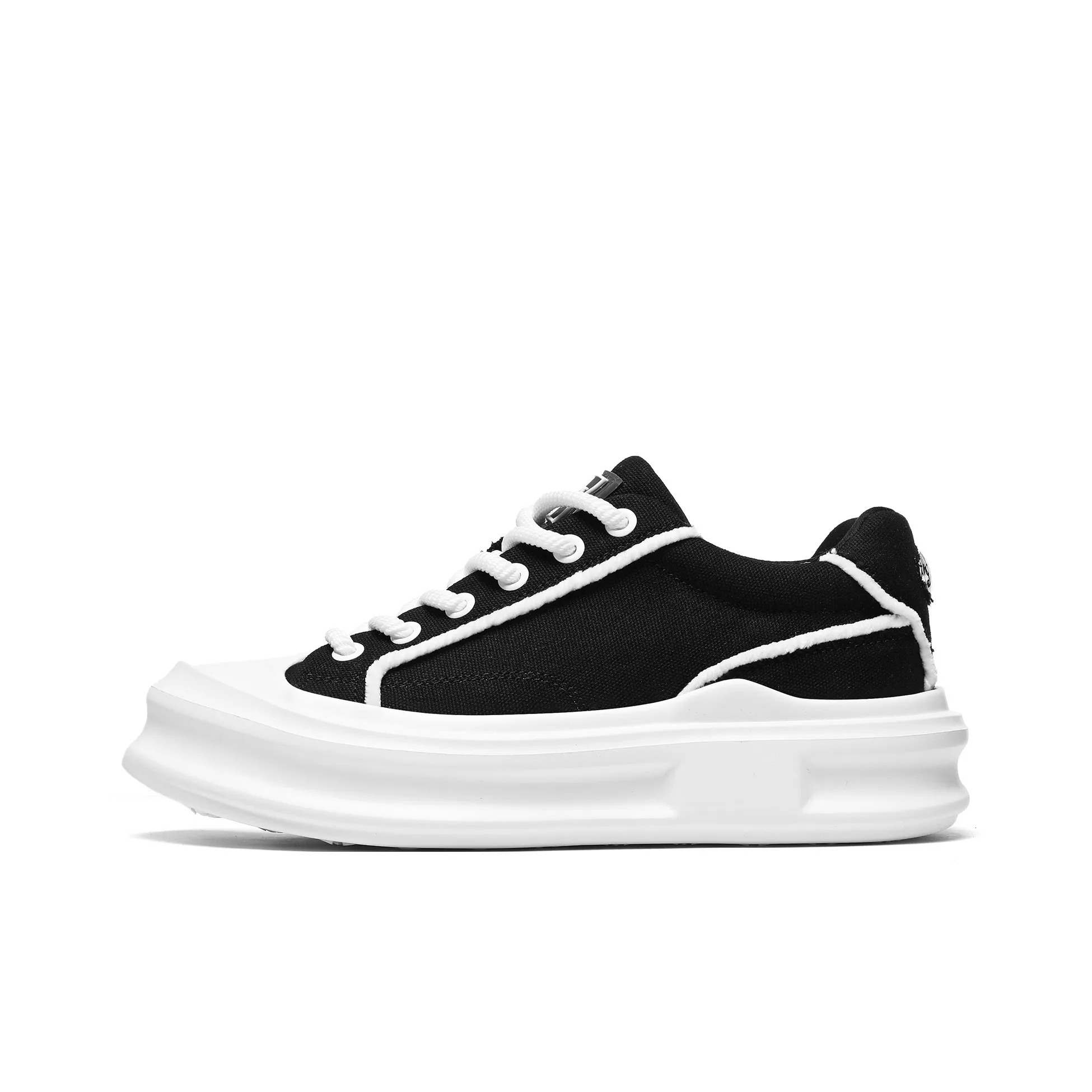 OSHRT Низкий топ кеды мужские черно-белые