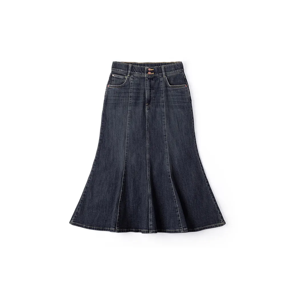 Lee FW24 Skirt Women's Medium Dark Blue