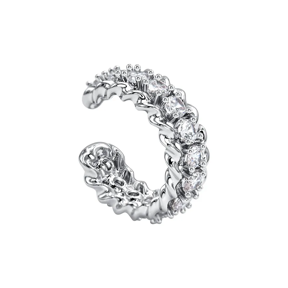 YPYN Сплав Серьги-гвоздики с нижней заколкой On спина Женские