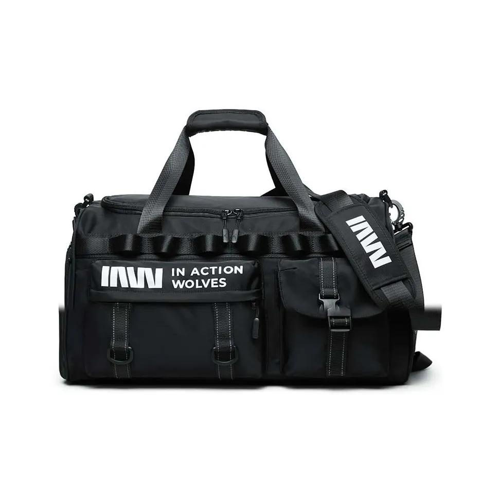 SEPTWOLVES Водонепроницаемый Ткань Короткий Trip Дорожная сумка Для Бизнеса Чемоданы QPL Экстра-большой Унисекс Черный Яшмовый