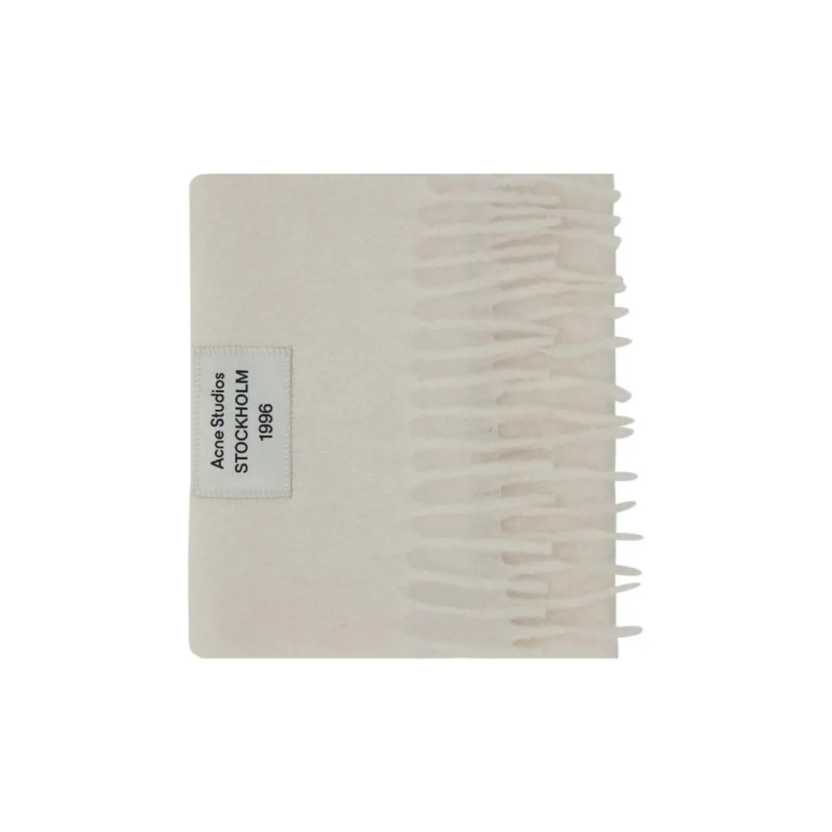 ACNE STUDIOS Шерсть Вязаные Шарфы Женские Серый