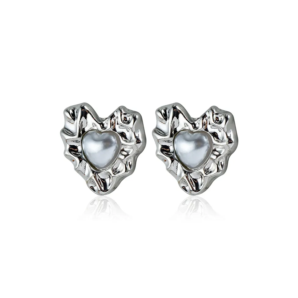 TUTAE Сплав Серьги-гвоздики Женские Серебряные