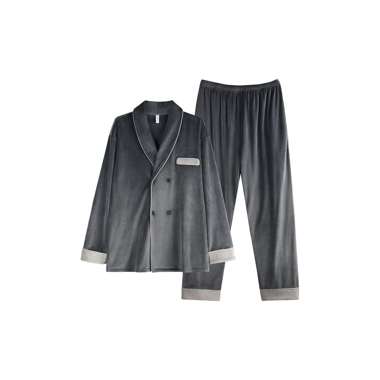 Xuan Liang Pajama Комплект Мужской Темно-Серый