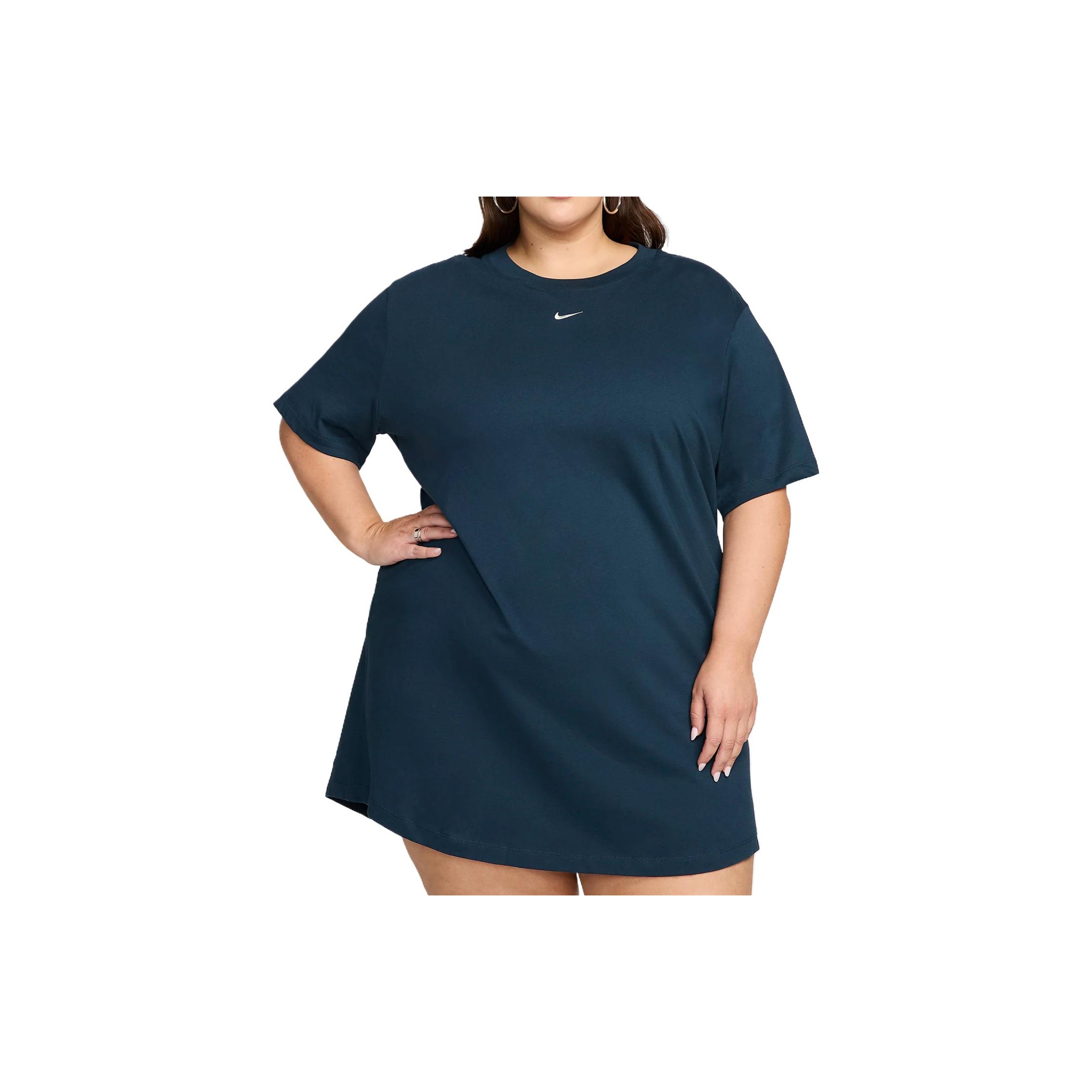 Plus size nike t shirt dress hotsell