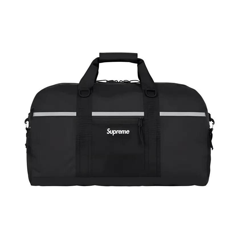 Supreme 47L Nylon Travel Bag Unisex Black