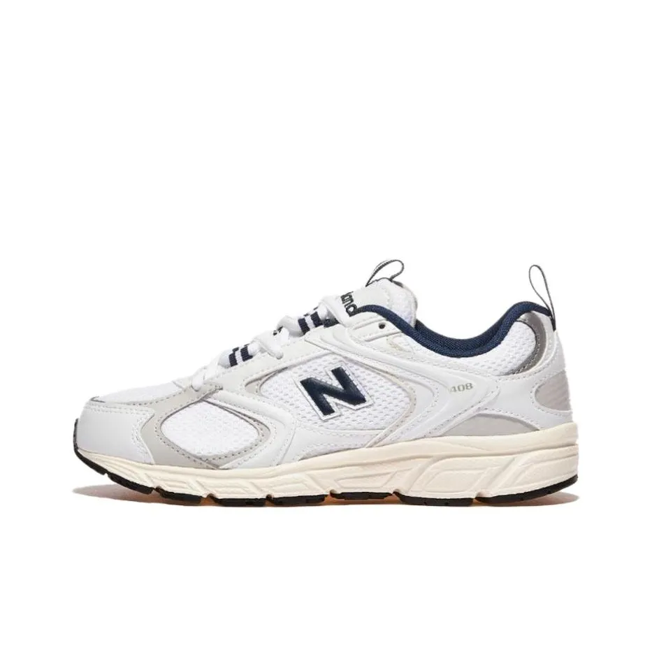 New Balance совместный бренд 408 Low Топ Беговые кроссовки Унисекс Белый