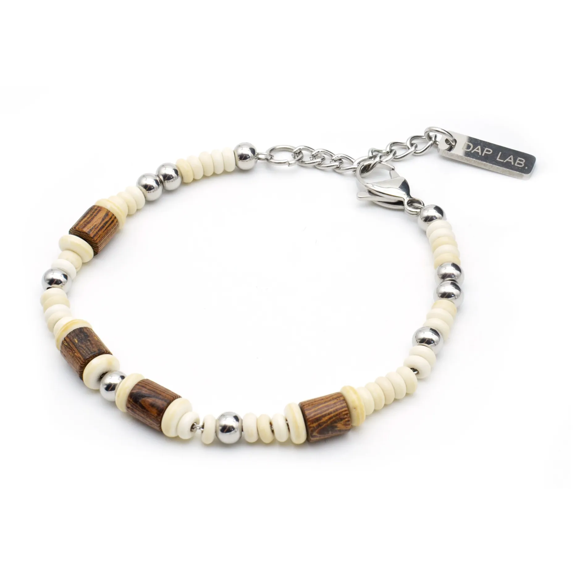 DAP Красное дерево Белый сосна Браслеты Унисекс