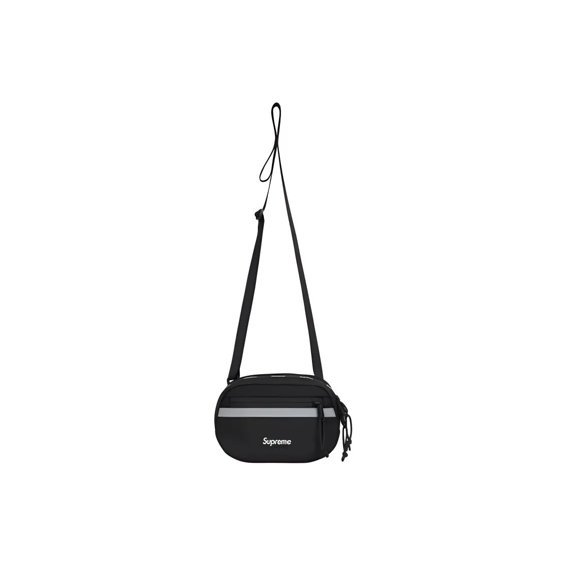 Supreme Nylon Shoulder Bag, Crossbody Bag Mini Unisex Black