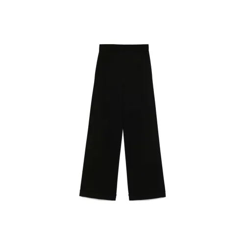 Semicouture Черные Женские Повседневные Брюки