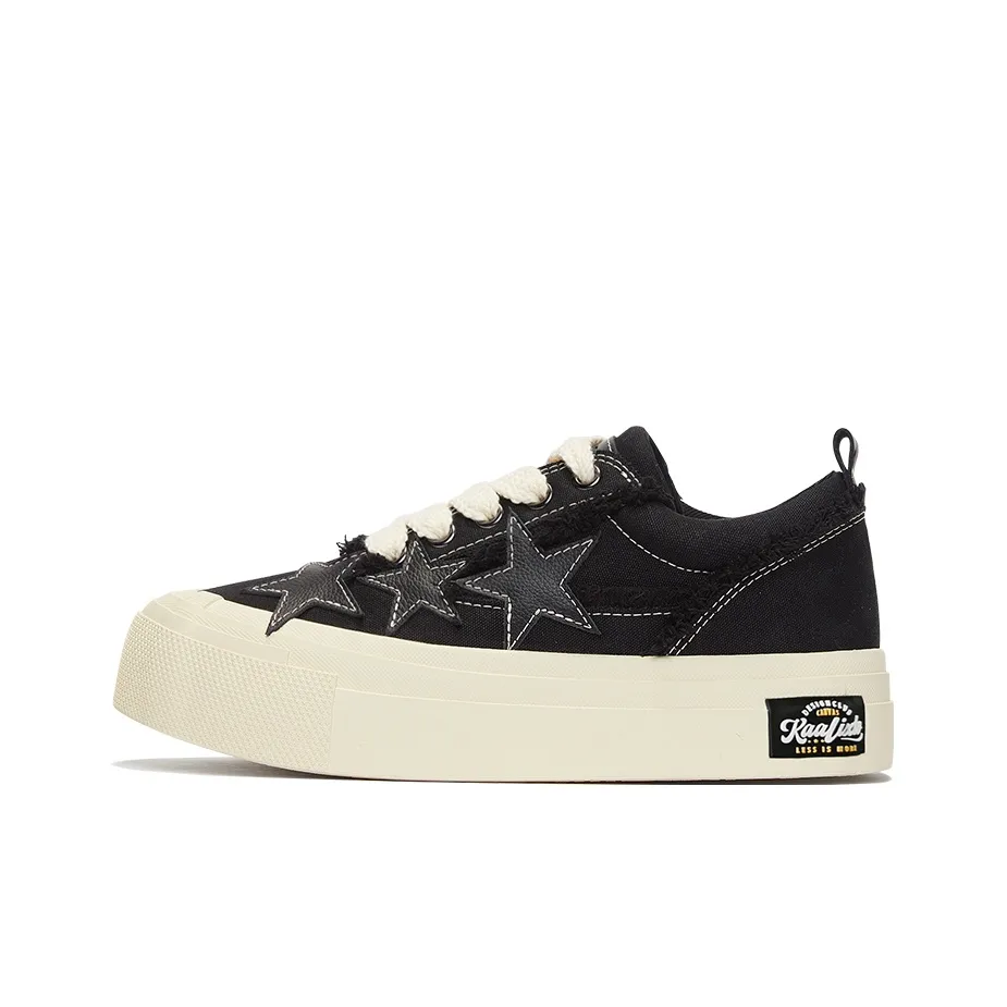 KAALIXTO Canvas shoes ultra Unisex Low Top Black