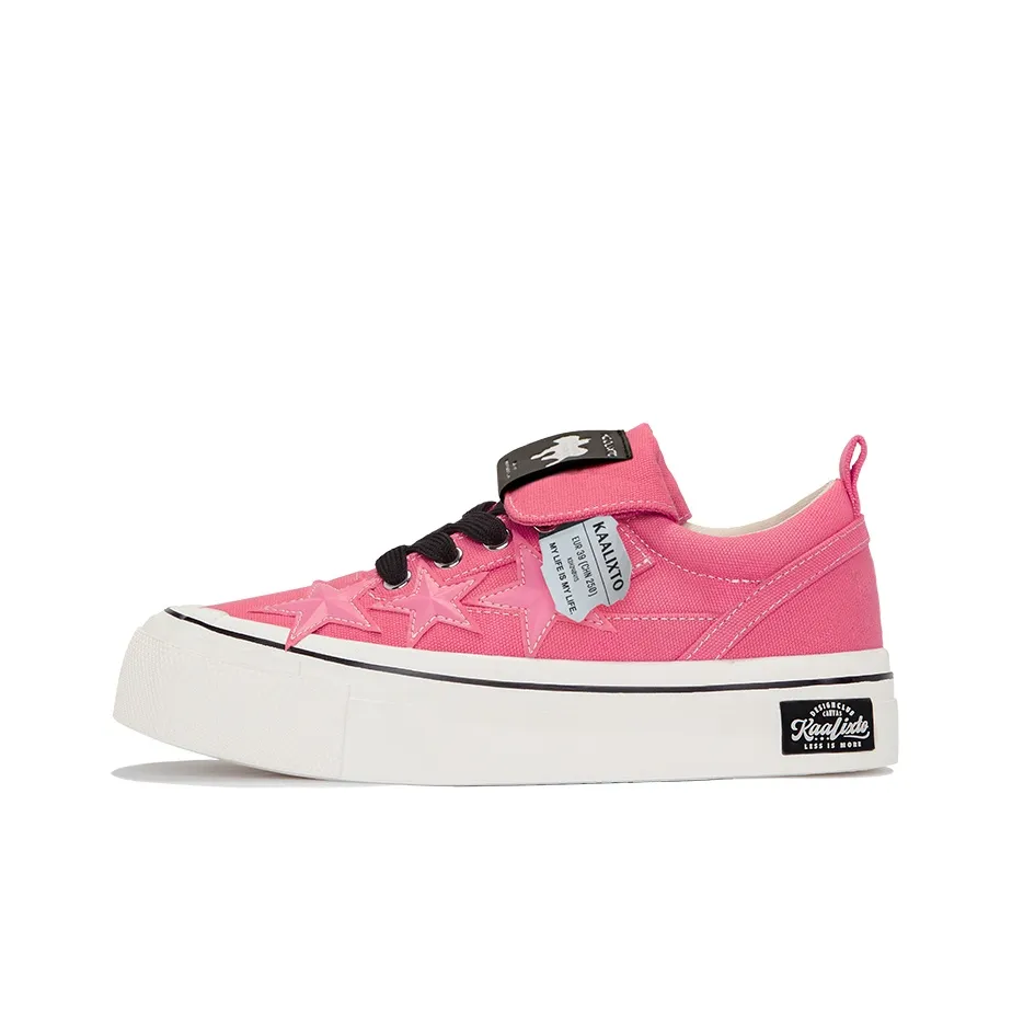 KAALIXTO Skateboarding Canvas Low 'Power Pink'