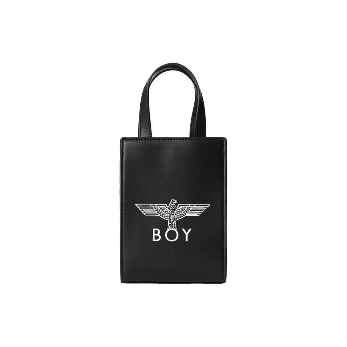 Boy London Чехол для телефона из синтетической кожи сумка через плечо средний унисекс черный