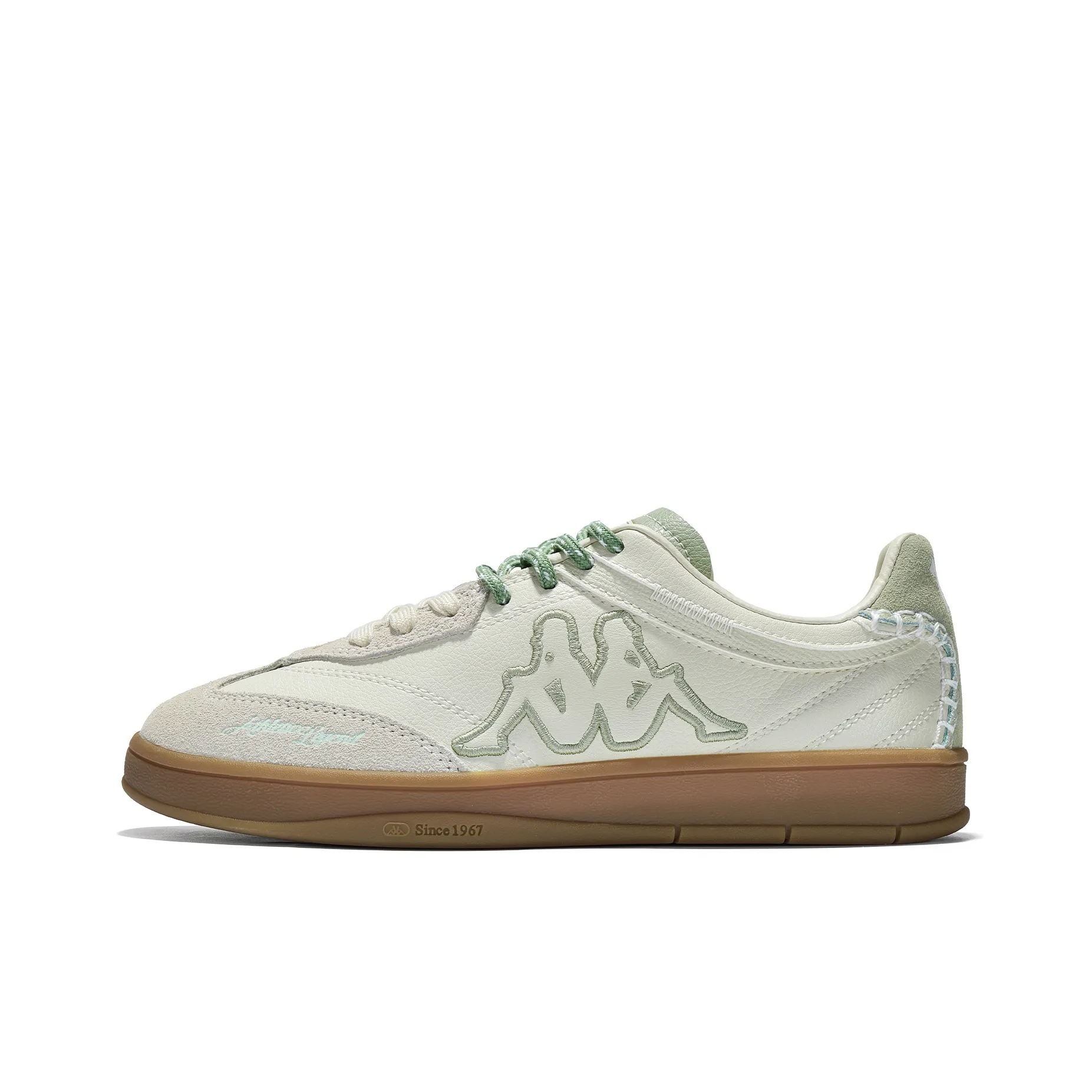 Kappa Tifo Anti Slip Wear Resistant Low Top Skateboard Shoes Unisex Aqua Green