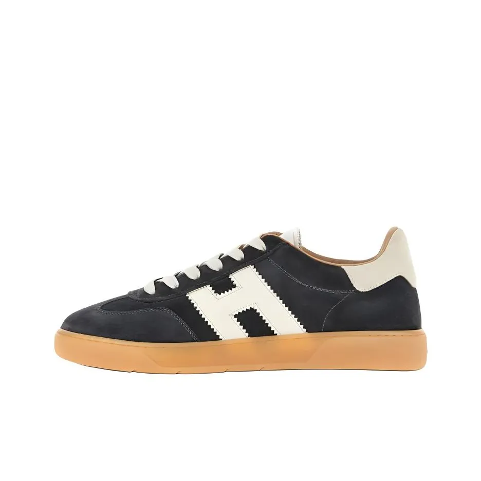 HOGAN H647 Logo Patch Low Top Sneakers