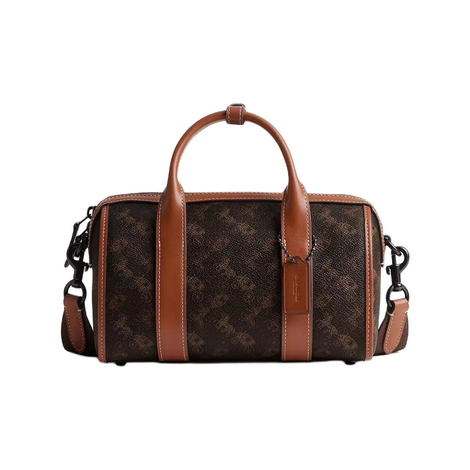 COACH Gotham Кожа Сумка через плечо Сумка Средний Женская Трюфель