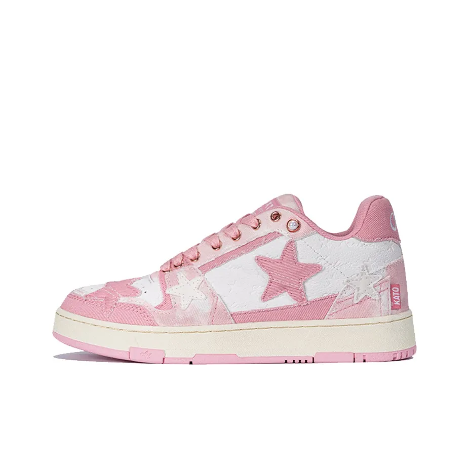 KAALIXTO Skateboarding Mid 'Pink Cloud Stars'
