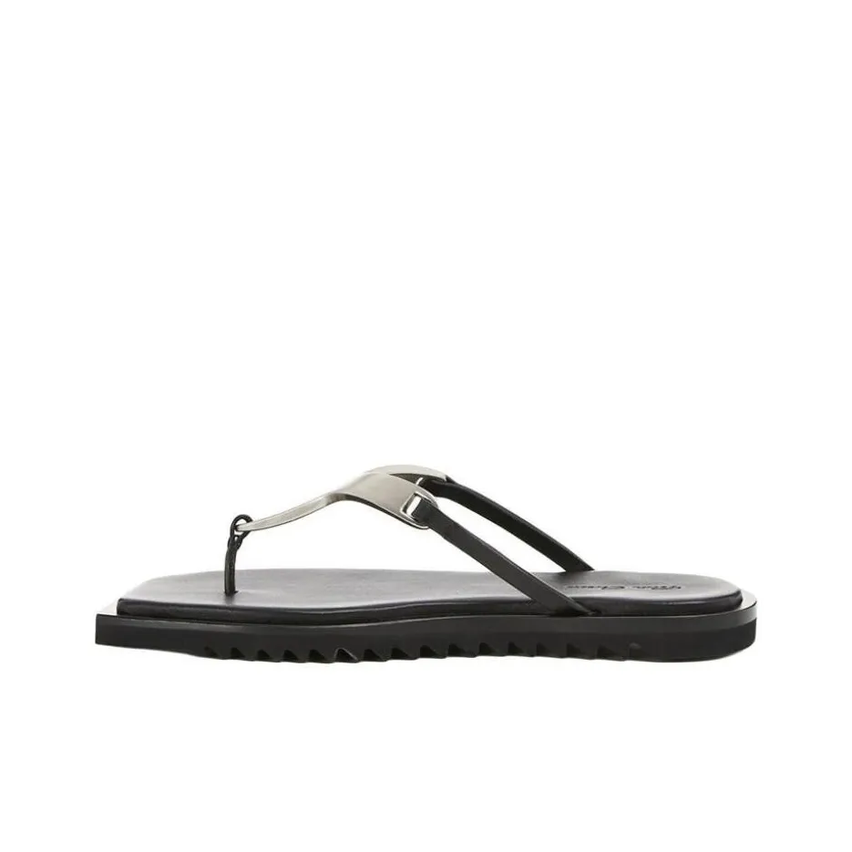RICK OWENS/RO Metal Quick Dry Flip Flops Women's Black
