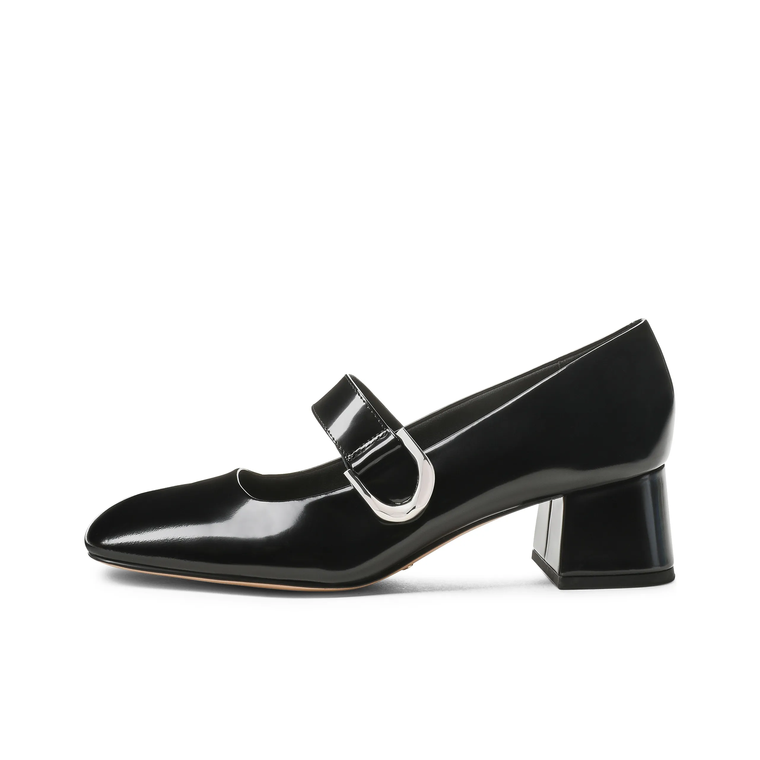 CHARLES KEITH Маленькие туфли Mary Jane с грубым каблуком 4,7 см женские